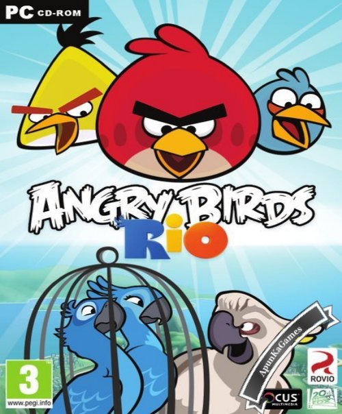 Angry Birds Rio / cover new