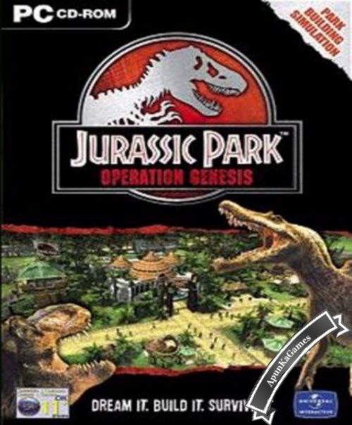 Jurassic Park Operation Genesis / Cover New