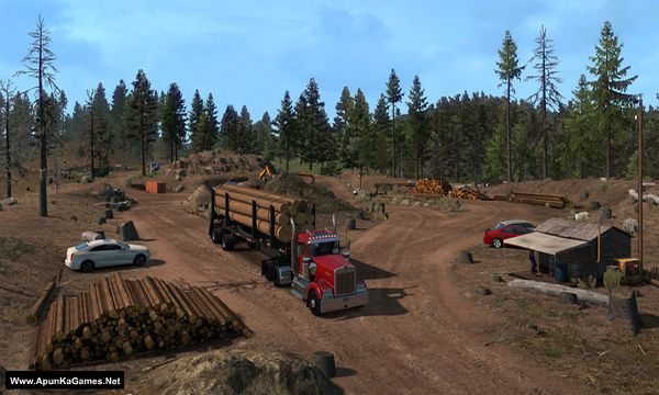 American Truck Simulator: Oregon Screenshot 3, Full Version, PC Game, Download Free