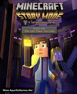 Minecraft: Story Mode Episode 3 Cover, Poster, Full Version, PC Game, Download Free