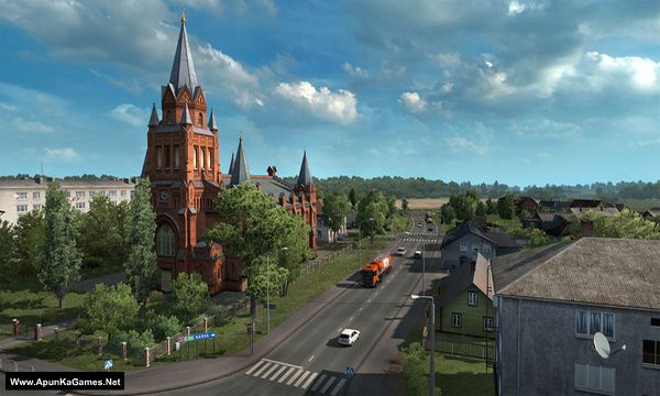 Euro Truck Simulator 2: Beyond the Baltic Sea Screenshot 1, Full Version, PC Game, Download Free