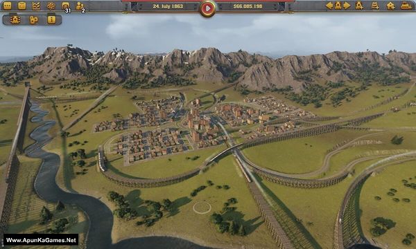 Railway Empire Screenshot 2, Full Version, PC Game, Download Free