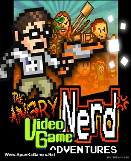 Angry Video Game Nerd Adventures Cover, Poster, Full Version, PC Game, Download Free