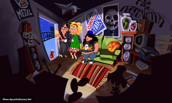 Day of the Tentacle Remastered Screenshot 1, Full Version, PC Game, Download Free
