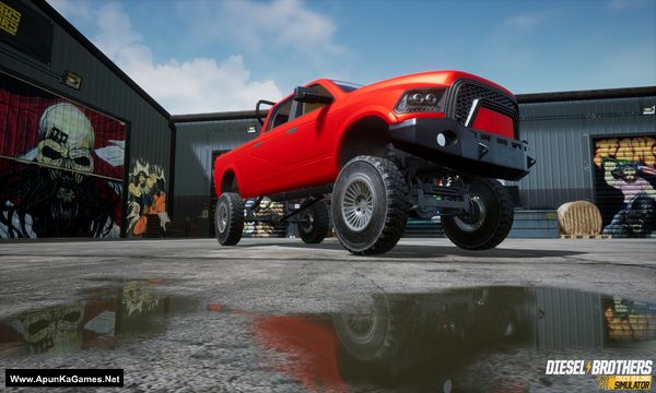 Diesel Brothers: Truck Building Simulator Screenshot 1, Full Version, PC Game, Download Free