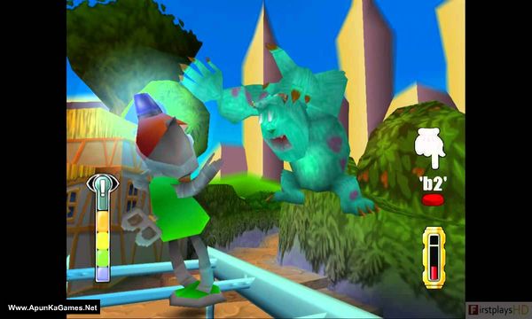 Monsters inc:Scare island. Screenshot 1, Full Version, PC Game, Download Free