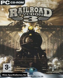 Railroad Tycoon 3 Cover, Poster, Full Version, PC Game, Download Free