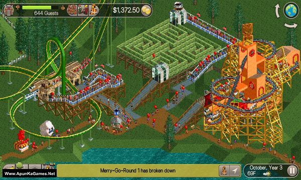 RollerCoaster Tycoon Classic Screenshot 3, Full Version, PC Game, Download Free