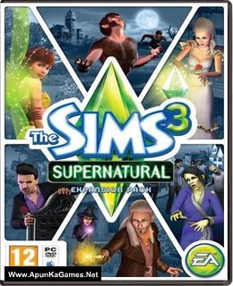 The Sims 3: Supernatural Cover, Poster, Full Version, PC Game, Download Free