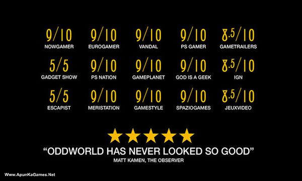 Oddworld: New 'n' Tasty Screenshot 1, Full Version, PC Game, Download Free