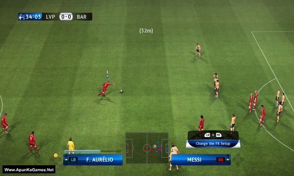 Pro Evolution Soccer 2010 Screenshot 1, Full Version, PC Game, Download Free