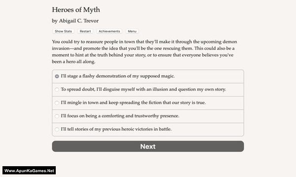 Heroes of Myth Screenshot 3, Full Version, PC Game, Download Free