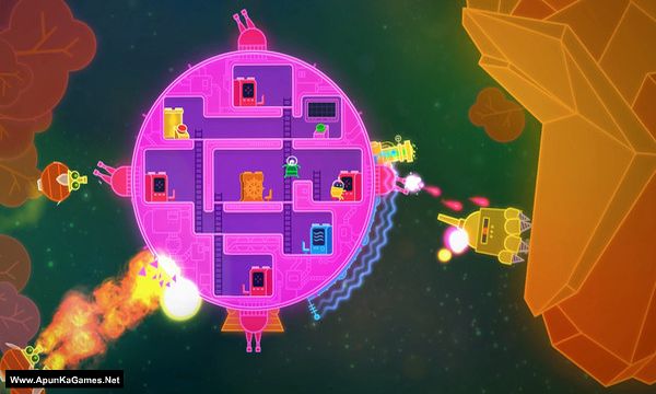 Lovers in a Dangerous Spacetime Screenshot 1, Full Version, PC Game, Download Free