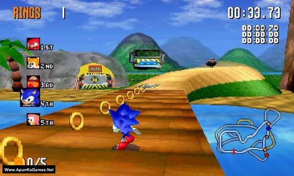 Sonic R Screenshot 3, Full Version, PC Game, Download Free