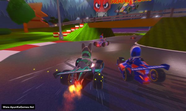 Touring Karts Screenshot 2, Full Version, PC Game, Download Free