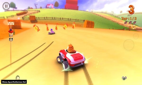 Garfield Kart Screenshot 2, Full Version, PC Game, Download Free