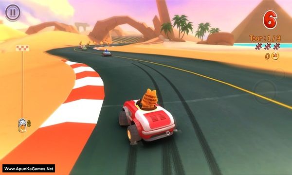 Garfield Kart Screenshot 3, Full Version, PC Game, Download Free