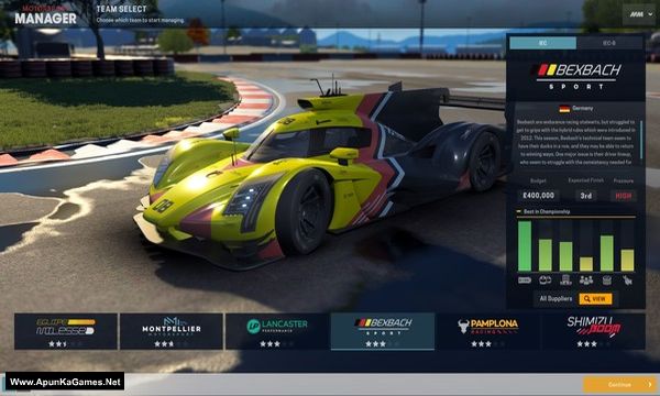 Motorsport Manager - Endurance Series Screenshot 1, Full Version, PC Game, Download Free