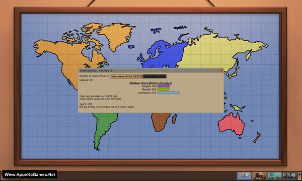 Automobile Tycoon Screenshot 2, Full Version, PC Game, Download Free