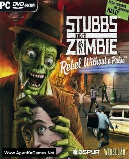 Stubbs the Zombie in Rebel Without a Pulse Cover, Poster, Full Version, PC Game, Download Free