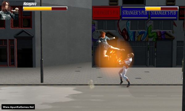 Massive Air Combat - Karate Hasegawa Screenshot 1, Full Version, PC Game, Download Free