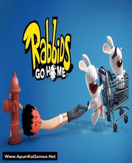 Rabbids Go Home Cover, Poster, Full Version, PC Game, Download Free