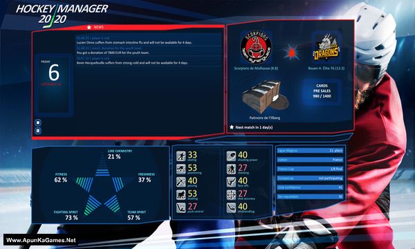 Hockey Manager 20|20 Screenshot 3, Full Version, PC Game, Download Free