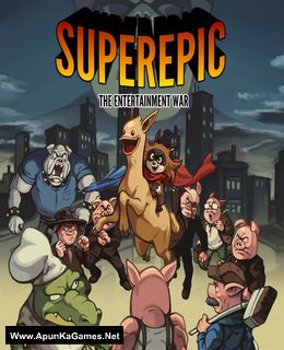 SuperEpic: The Entertainment War Cover, Poster, Full Version, PC Game, Download Free
