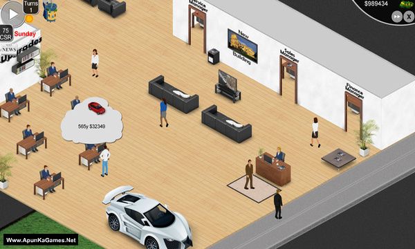 Auto Dealership Tycoon Screenshot 1, Full Version, PC Game, Download Free