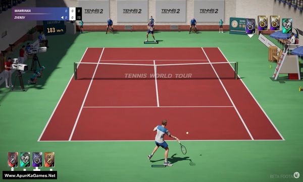 Tennis World Tour 2 Screenshot 1, Full Version, PC Game, Download Free