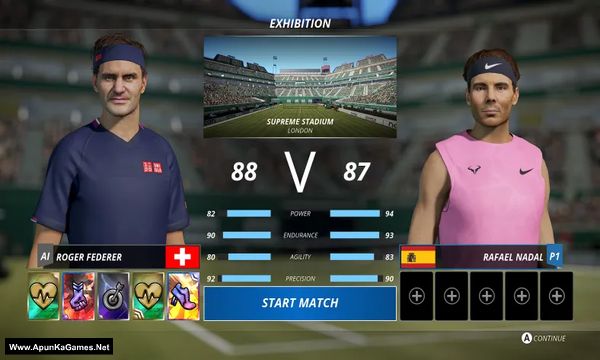 Tennis World Tour 2 Screenshot 2, Full Version, PC Game, Download Free