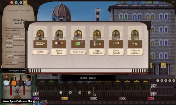 Lorenzo il Magnifico Screenshot 2, Full Version, PC Game, Download Free