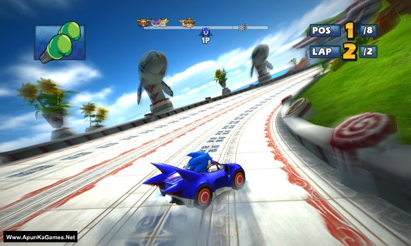 Sonic & Sega All-Stars Racing Screenshot 3, Full Version, PC Game, Download Free