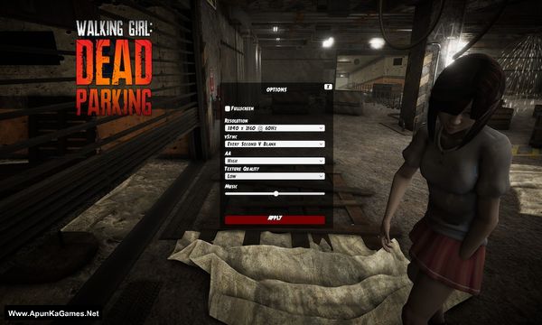 Walking Girl: Dead Parking Screenshot 2, Full Version, PC Game, Download Free