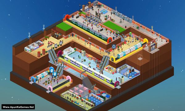 Overcrowd: A Commute 'Em Up Screenshot 2, Full Version, PC Game, Download Free