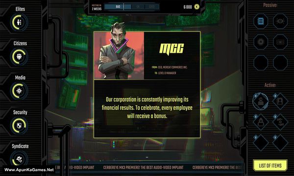 InfiniteCorp: Cyberpunk Revolution Screenshot 1, Full Version, PC Game, Download Free