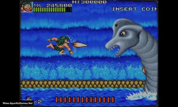 Retro Classix: Joe and Mac - Caveman Ninja Screenshot 1, Full Version, PC Game, Download Free