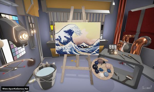 SuchArt: Genius Artist Simulator Screenshot 1, Full Version, PC Game, Download Free