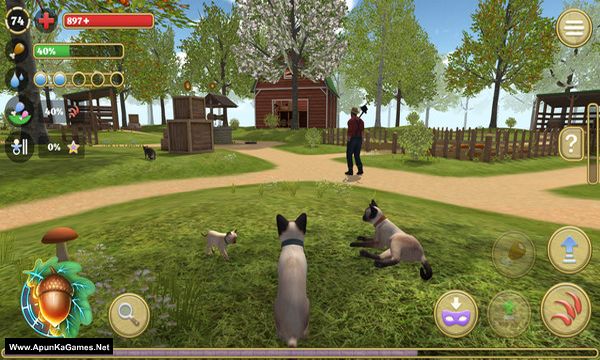 Cat Simulator : Animals on Farm Screenshot 1, Full Version, PC Game, Download Free