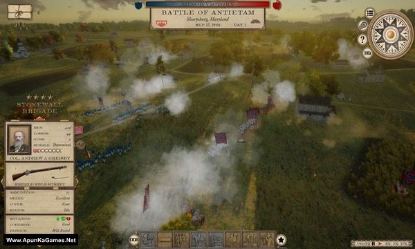 Grand Tactician: The Civil War (1861-1865) Screenshot 1, Full Version, PC Game, Download Free