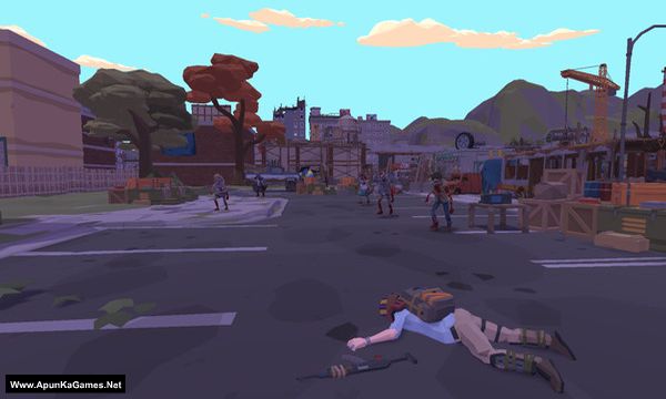 Among the zombies Screenshot 1, Full Version, PC Game, Download Free