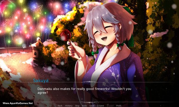 Christmas Celebration With Sakuya Izayoi Screenshot 1, Full Version, PC Game, Download Free