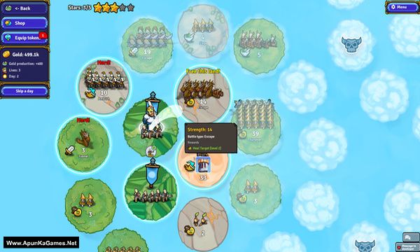 Circle Empires Tactics Screenshot 3, Full Version, PC Game, Download Free