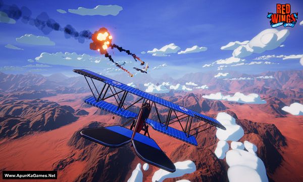 Red Wings: American Aces Screenshot 1, Full Version, PC Game, Download Free