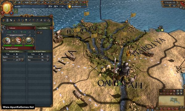 Europa Universalis IV: Cradle of Civilization Screenshot 3, Full Version, PC Game, Download Free
