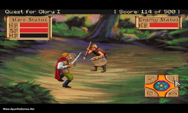 Quest for Glory 1-5 Screenshot 1, Full Version, PC Game, Download Free