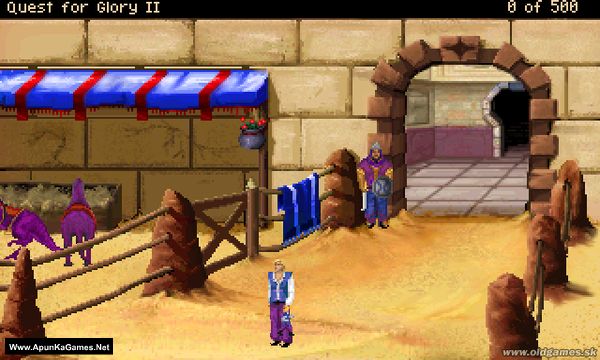 Quest for Glory 2: Trial by Fire Screenshot 1, Full Version, PC Game, Download Free
