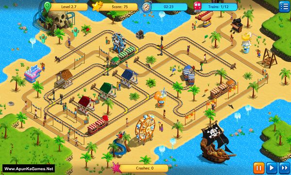 Railway Fun: Adventure Park Screenshot 1, Full Version, PC Game, Download Free