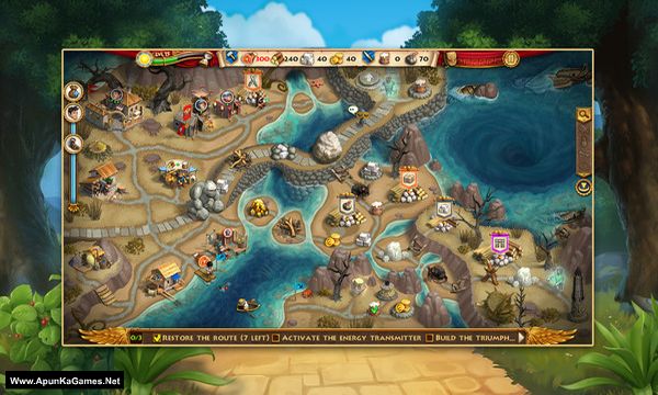 Roads Of Rome: Portals Collector's Edition Screenshot 3, Full Version, PC Game, Download Free