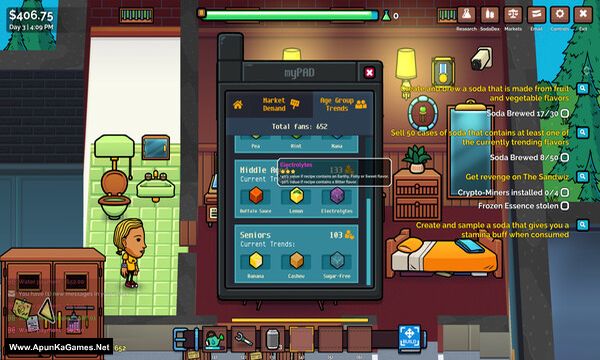 Soda Story: Brewing Tycoon Screenshot 1, Full Version, PC Game, Download Free